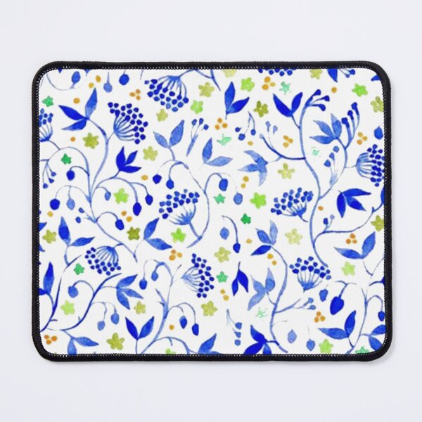 Item preview, Blue flower design designed and sold by Midhuna.