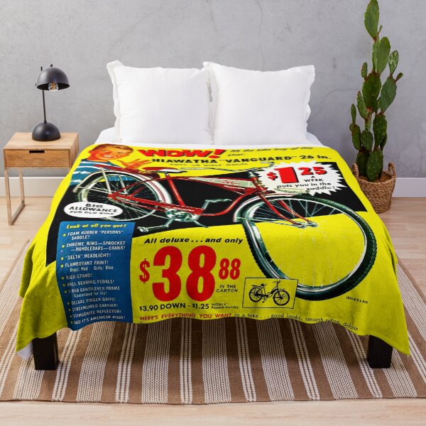 Item preview, HIAWATHA VANGUARD BICYCLE BIKE - ADVERT designed and sold by ThrowbackAds.