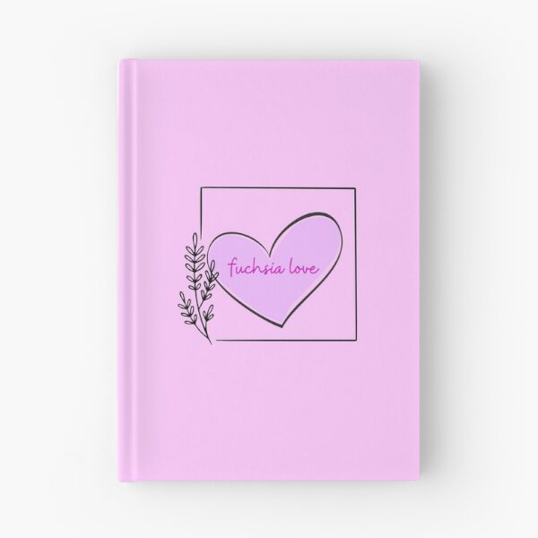 Item preview, FUCHSIA LOVE #12  (Heart Line Drawing w/ white background) designed and sold by EllieMonroe.