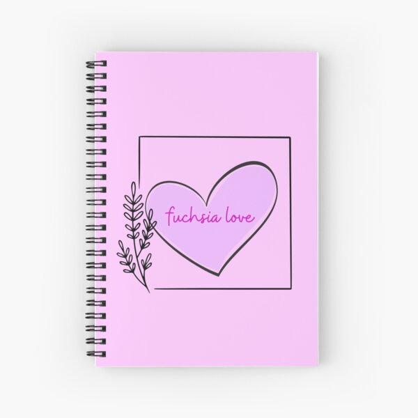 Item preview, FUCHSIA LOVE #12  (Heart Line Drawing w/ white background) designed and sold by EllieMonroe.