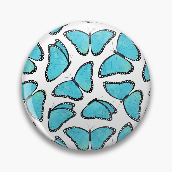 Item preview, Blue Morpho Butterfly Pattern designed and sold by JannaSalak.