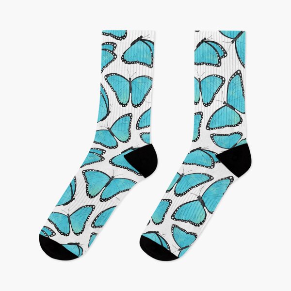 Item preview, Blue Morpho Butterfly Pattern designed and sold by JannaSalak.