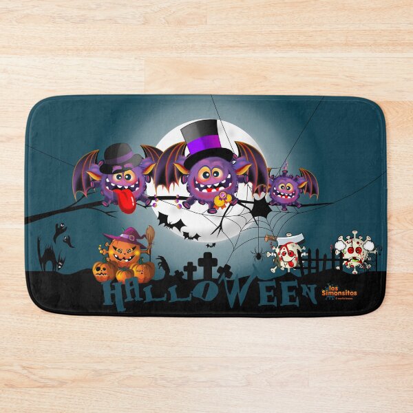 Item preview, The Brokos on Halloween over the graveyard designed and sold by simonsitos.