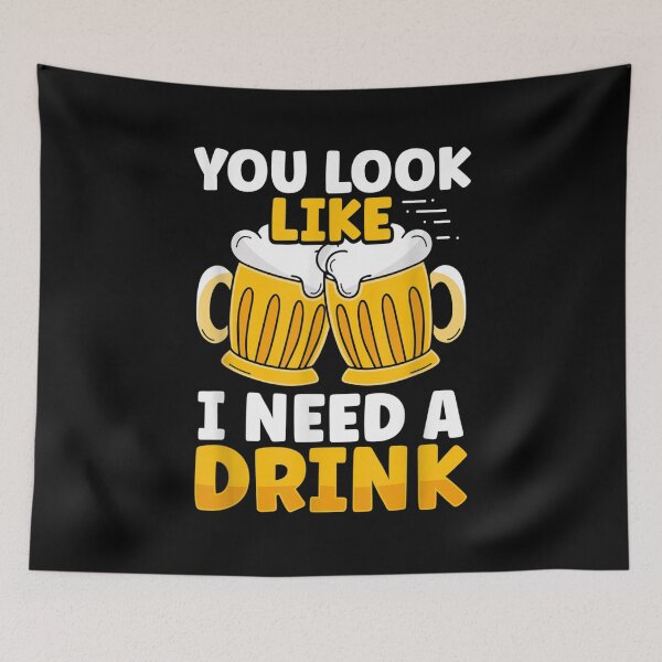 Item preview,  Funny Look Like Need Drink designed and sold by suzanso.