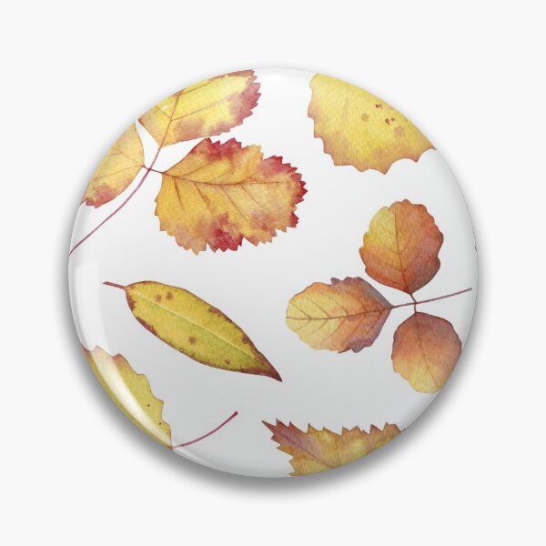 Item preview, Golen Leaves on white designed and sold by Lyubava.