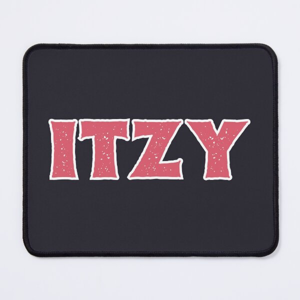 Item preview, Itzy pink grunge typography designed and sold by Morcawork.