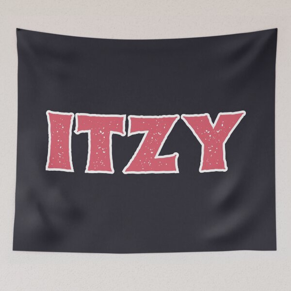 Item preview, Itzy pink grunge typography designed and sold by Morcawork.