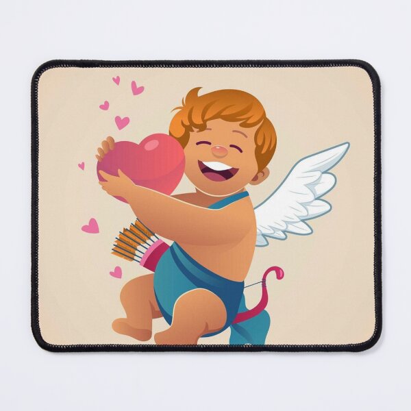 Item preview, Cupido sosteniendo corazón designed and sold by Midhuna.