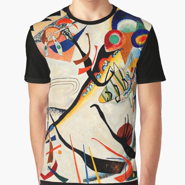 Kandinsky - Blue Segment, popular Kandinsky painting Graphic T-Shirt