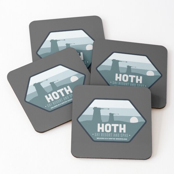 Item preview, Hoth Ski Resort - Walkers in a Winter Wonderland designed and sold by Varghalla.