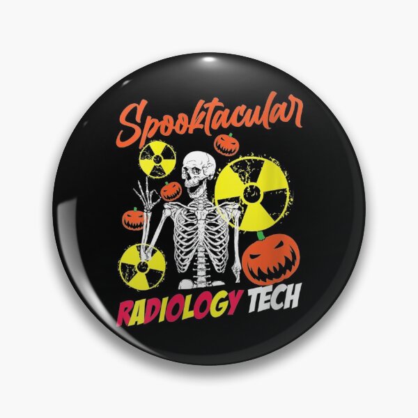 Item preview, Womens Halloween Funny Spooktacular Radiology Tech X-Ray Skeleton V-Neck  designed and sold by GarrickShop.