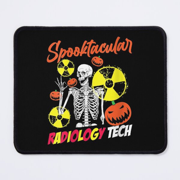 Item preview, Womens Halloween Funny Spooktacular Radiology Tech X-Ray Skeleton V-Neck  designed and sold by GarrickShop.