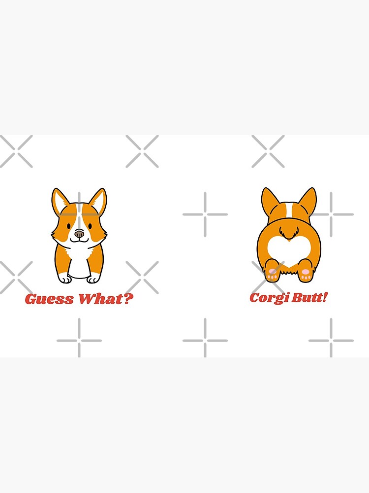 Thumbnail 6 of 6, Coffee Mug, 2-Sided Guess What? Corgi Butt! Funny designed and sold by funnylifeusa.