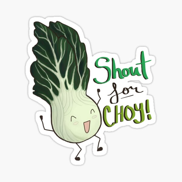 Shout for Choy Sticker