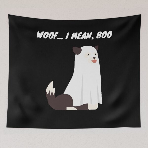 Item preview, Woof, I Mean Boo Dog Halloween designed and sold by healthybrains.
