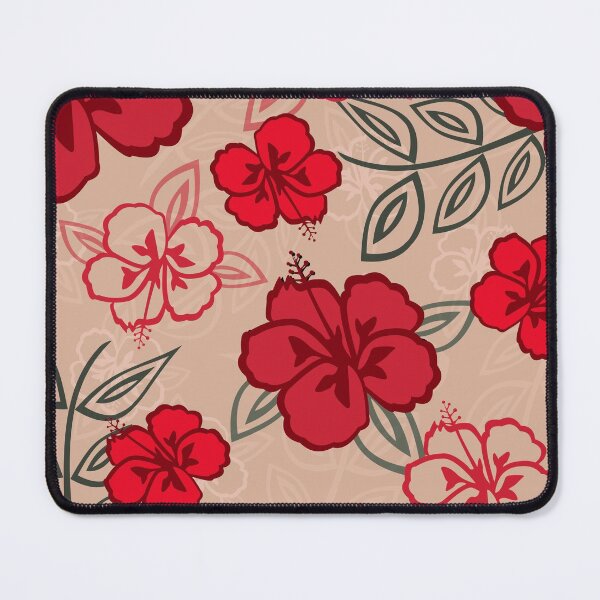 Item preview, Red Hawaiian Hibiscus Pattern designed and sold by JannaSalak.