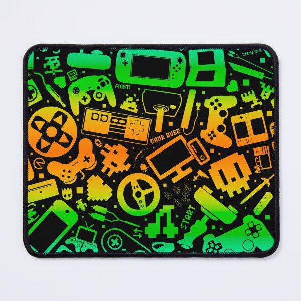 Item preview, Video Gamer Pattern Vivid Tropical designed and sold by Jarrod Vandenberg.
