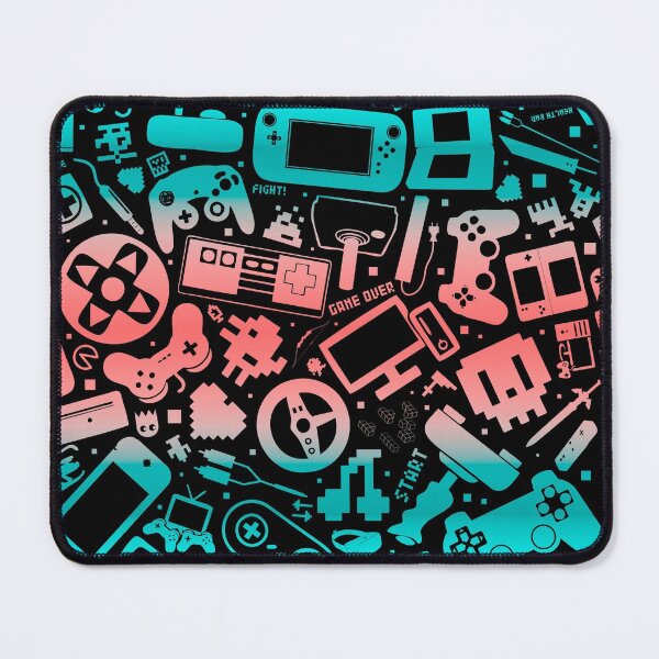 Item preview, Gamer Pattern Pastel designed and sold by Jarrod Vandenberg.