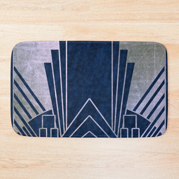 Item preview, Art Deco glamour - navy and silver designed and sold by RoseAesthetic.