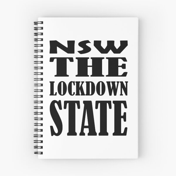 Item preview, NSW THE LOCKDOWN STATE designed and sold by DomGDesign.