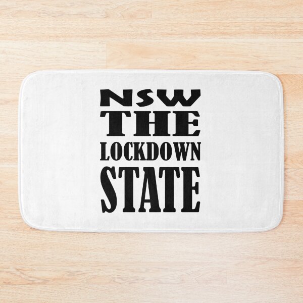 Item preview, NSW THE LOCKDOWN STATE designed and sold by DomGDesign.