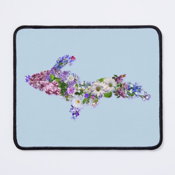Item preview, Upper Peninsula Flowers Outline designed and sold by Jarrod Vandenberg.