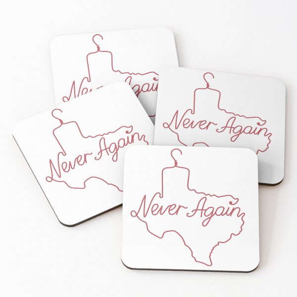 Item preview, Never Again Texas Hanger Abortion Law  designed and sold by BSPDesign.