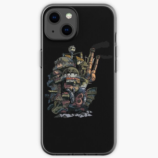 Château en mouvement de Howl Coque souple iPhone