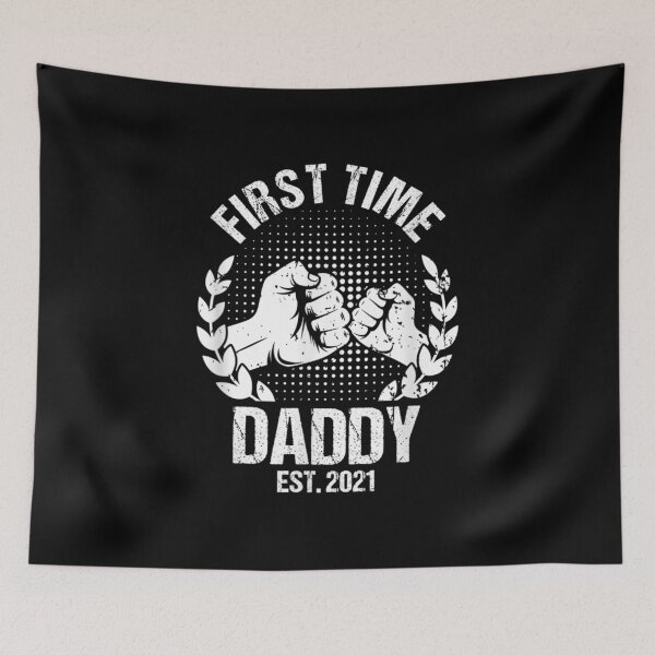 Item preview,  First Time Daddy 2021 Fathers designed and sold by suzanso.