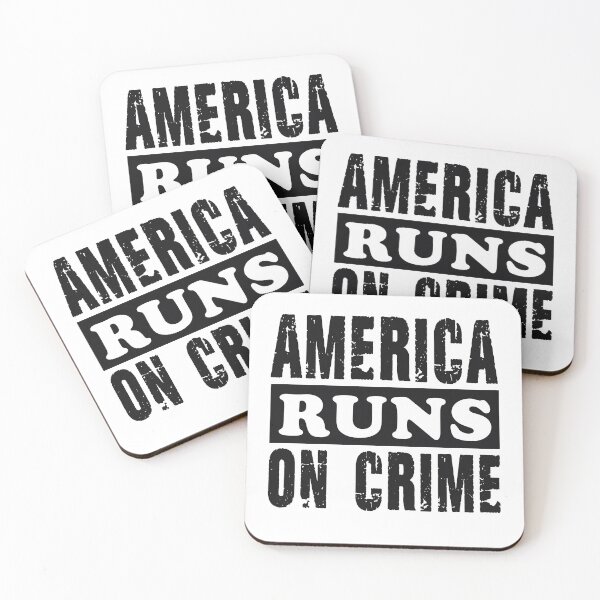 Item preview, America Runs On Crime designed and sold by Simoel12.