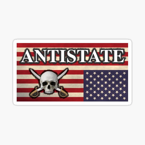 Antistate USA Sticker