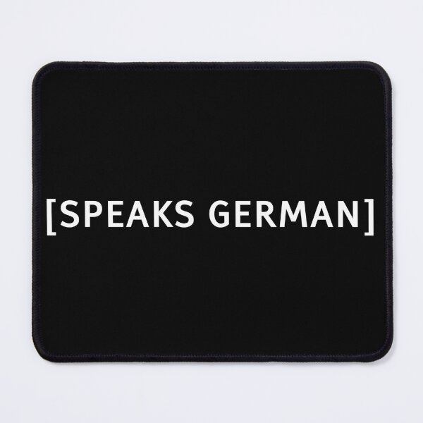 Item preview, Speaks German Funny Meme Costume Closed Captions and Subs designed and sold by teeworthy.