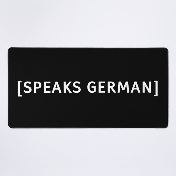 Item preview, Speaks German Funny Meme Costume Closed Captions and Subs designed and sold by teeworthy.