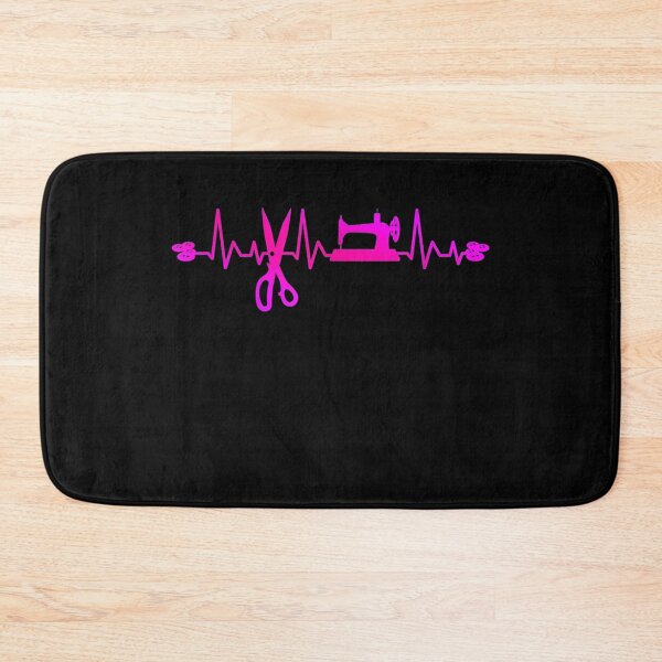 Item preview, Sewer Seamstress Heartbeat Fabric Sewing Machine Sewing  designed and sold by RogerGift.