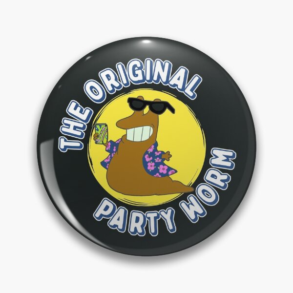 Item preview, The Original Party Worm 3 designed and sold by The Cosmic Turtle.