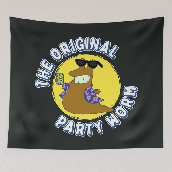 Item preview, The Original Party Worm 3 designed and sold by The Cosmic Turtle.