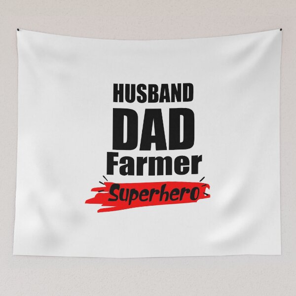Item preview, Superhero Farmer Daddy Husband  designed and sold by gooldenfish.