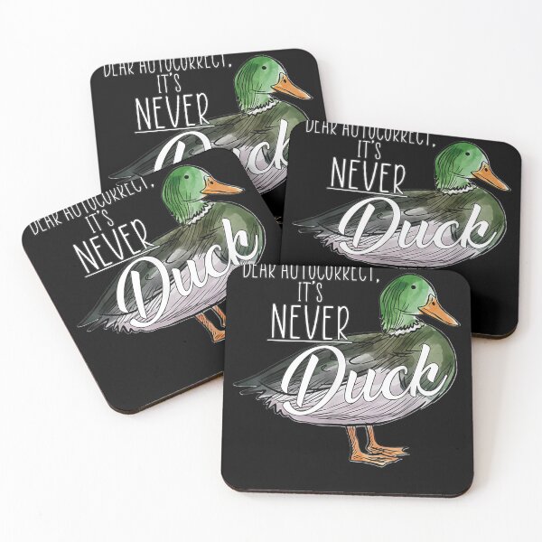 Item preview, Dear autocorrect it's never duck  designed and sold by BaldricShop.
