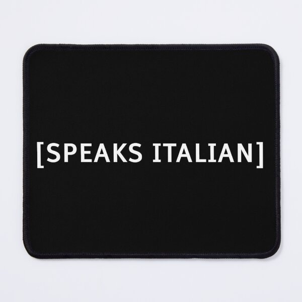 Item preview, Speaks Italian Funny Meme Costume Closed Captions and Subs designed and sold by teeworthy.