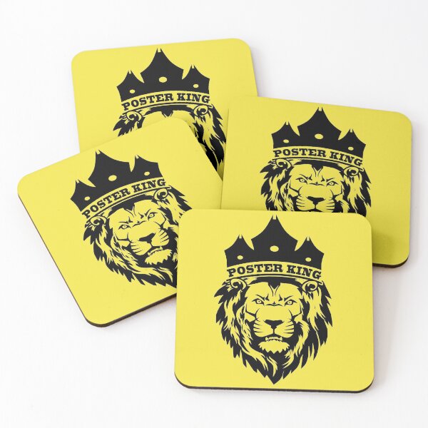 Item preview, Lion king poster illustration, t-shirt organization logo, lion, white, animals, company designed and sold by Senior-Kuzmin.