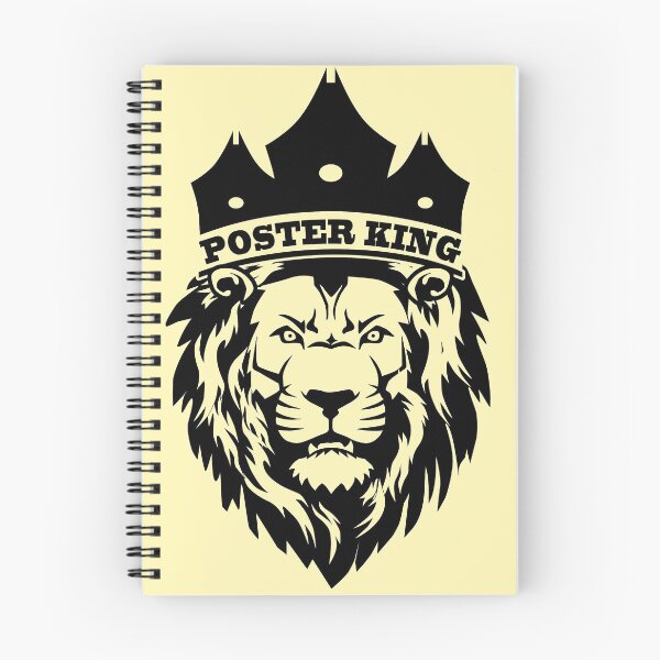 Item preview, Lion king poster illustration, t-shirt organization logo, lion, white, animals, company designed and sold by Senior-Kuzmin.