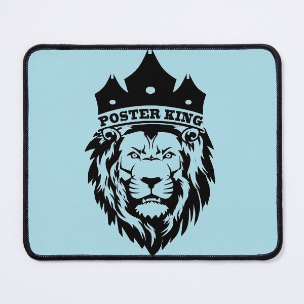 Item preview, Lion king poster illustration, t-shirt organization logo, lion, white, animals, company designed and sold by Senior-Kuzmin.