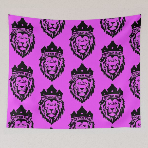 Item preview, Lion king poster illustration, t-shirt organization logo, lion, white, animals, company designed and sold by Senior-Kuzmin.