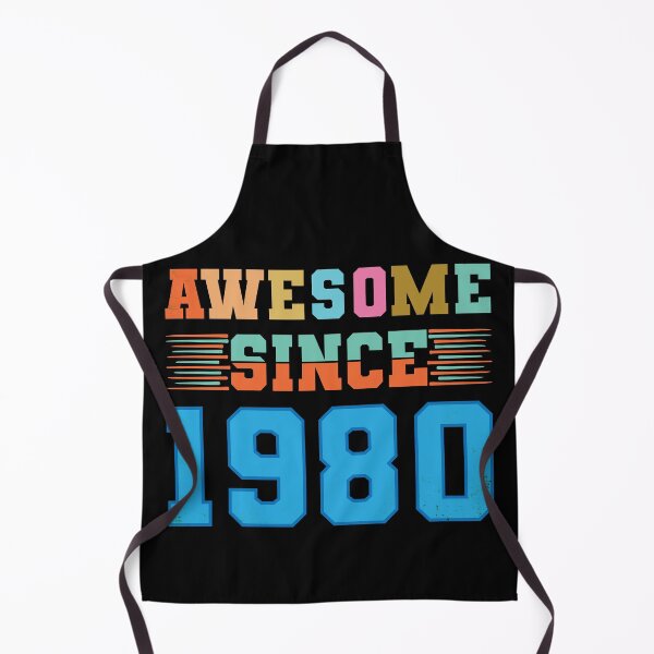 Item preview, Awesome Since 1980 designed and sold by amishacreates.