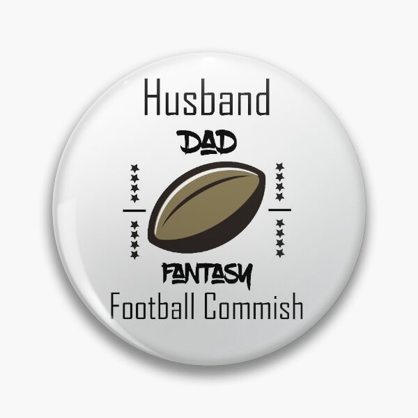 Item preview, Husband Dad Fantasy Football Commish designed and sold by Dumebi BADDA.