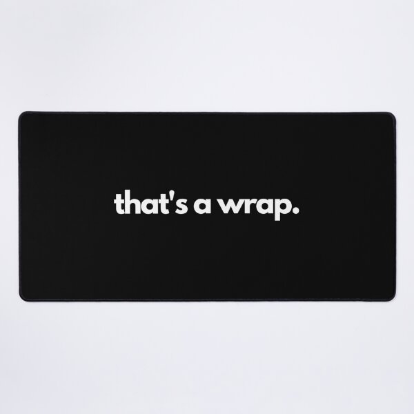 Item preview, That's a Wrap Movie Business Film TV Production Industry quote designed and sold by studio17designz.