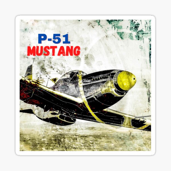 Item preview, The Famed P-51 Mustang Fighter Plane of World War ll designed and sold by mydesignsbylar.