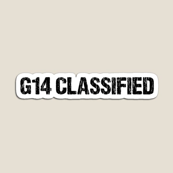 Item preview, G14 CLASSIFIED designed and sold by DomGDesign.