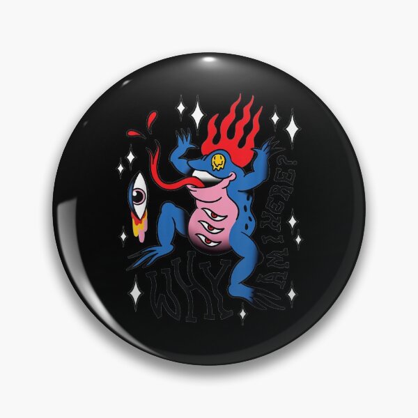 Item preview,  Funny Frog Fire Vintage Retro Design designed and sold by caral8.