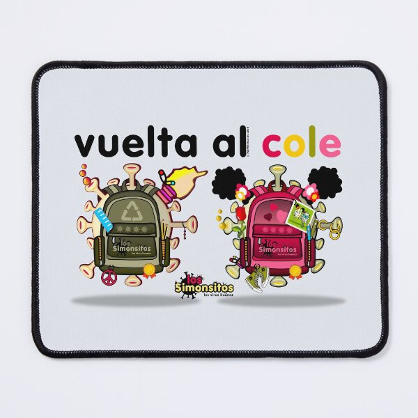 Item preview, Emma and Lola with their backpacks go back to school designed and sold by simonsitos.